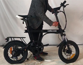 Folding video of E-bike 16U