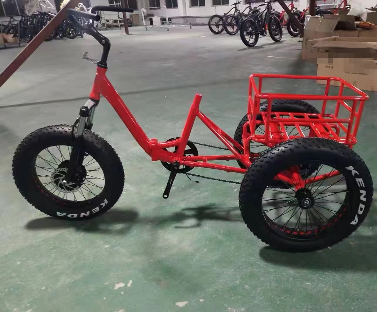 Frame of E-tricycle