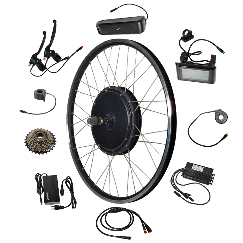 Ebike conversion kits48v 1000w Direct Hub Motor Kit Front And Rear Wheel Electric Bike Conversion Kit