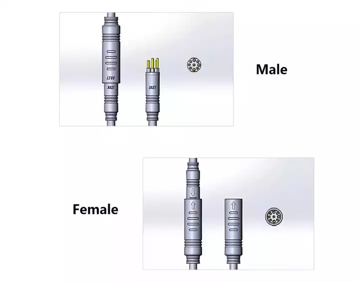 Motor Cable9pin waterproof cable for motor