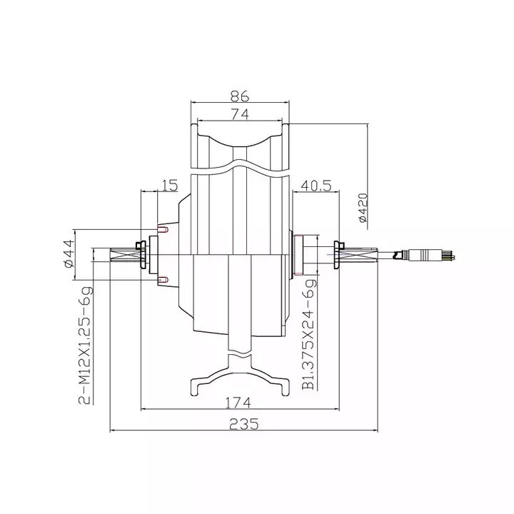 WheelsAlloy fat wheel 20x4.0-01