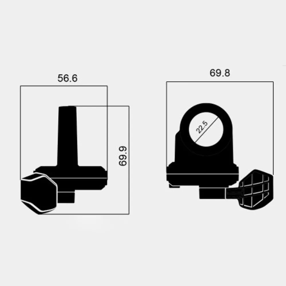 Throttle180X-L thumb throttle with normal plug